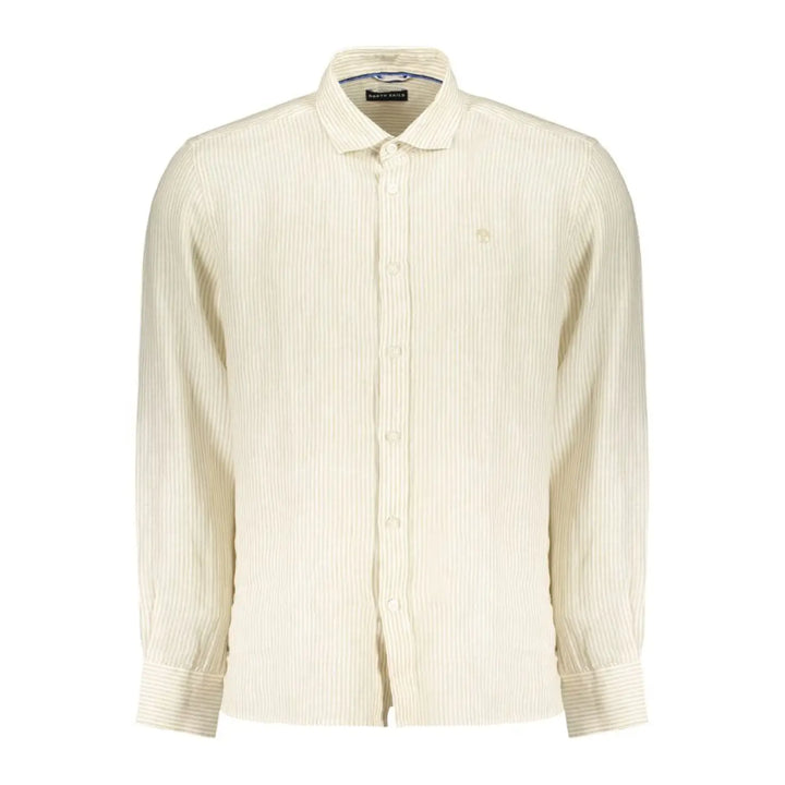North Sails Beige Linen Men’s Shirt