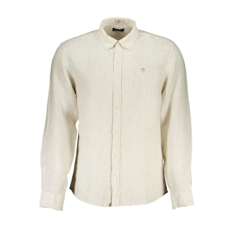 North Sails Beige Linen Men’s Shirt