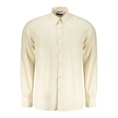 North Sails Beige Long Sleeve Shirt Reflects Sheer Sophistication