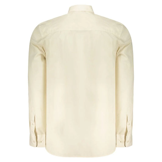 North Sails Beige Long Sleeve Shirt Reflects Sheer Sophistication