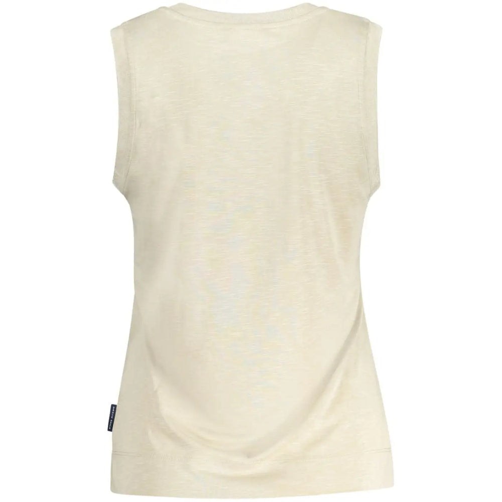 North Sails Beige Modal Women Tank Top