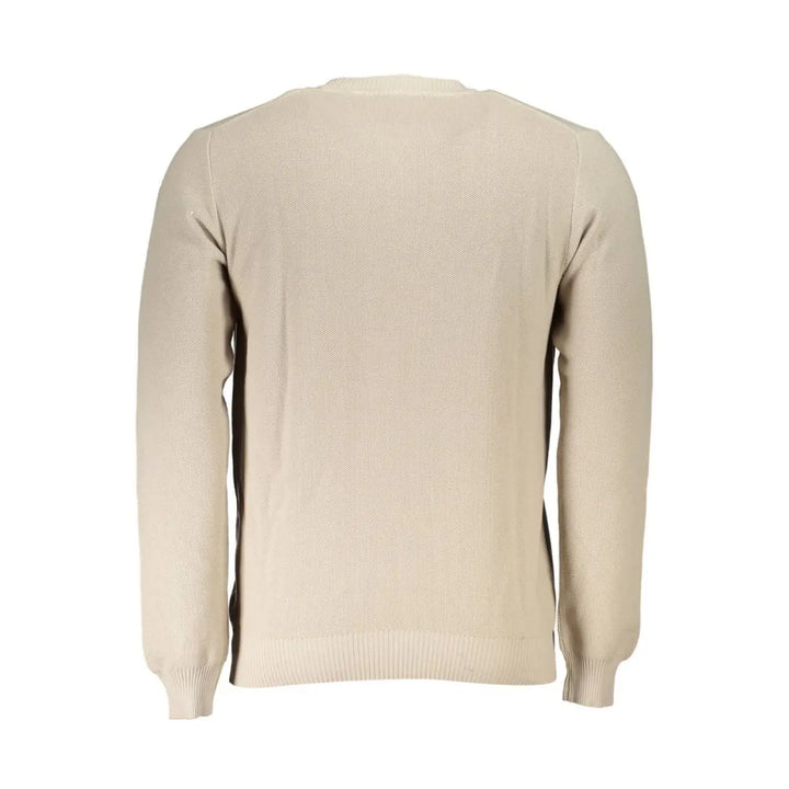 North Sails Beige Organic Cotton Men’s Sweater