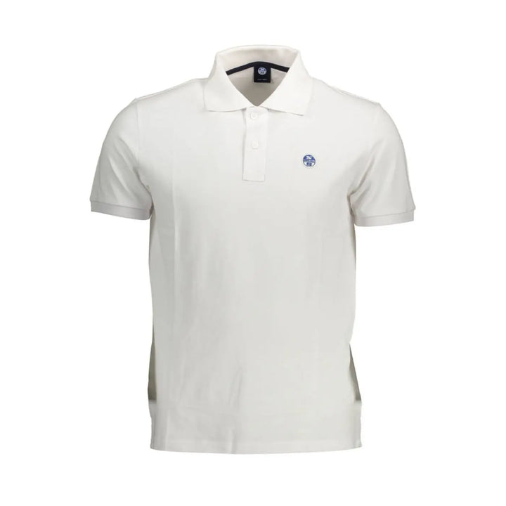 North Sails Bianco Cotton Men Polo