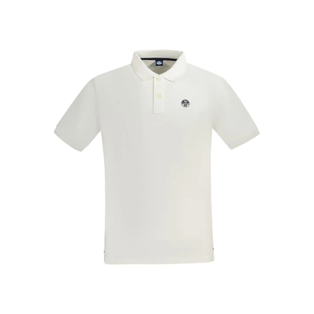 North Sails Bianco Cotton Men Polo