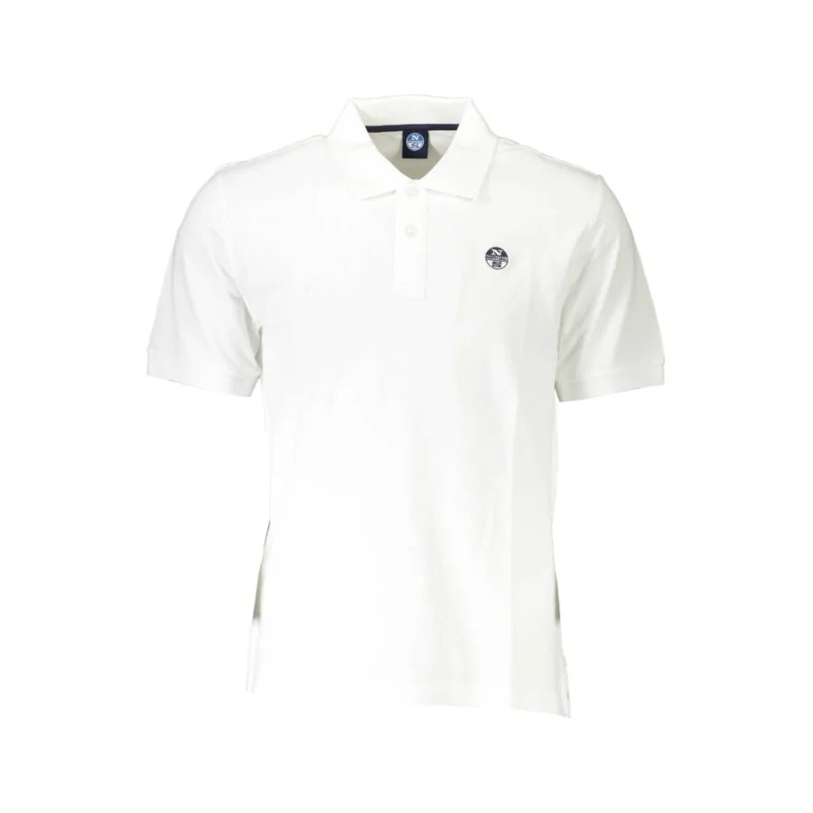 North Sails Bianco Cotton Men Polo