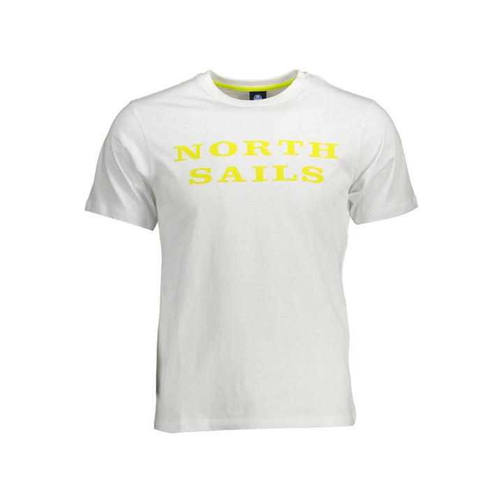 North Sails Bianco Cotton Men T-shirt