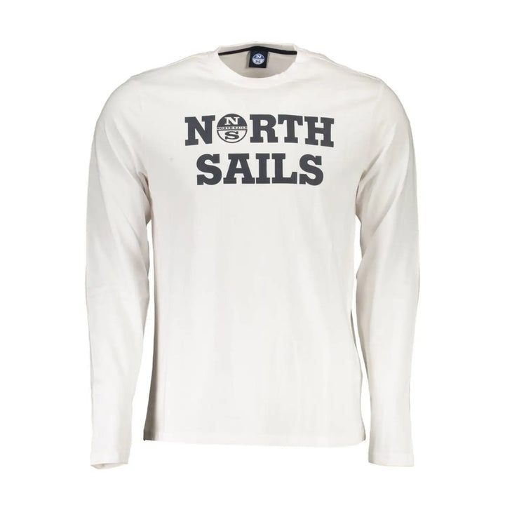 North Sails Bianco Cotton Men T-shirt