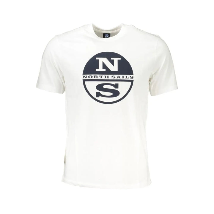 North Sails Bianco Cotton Men T-shirt