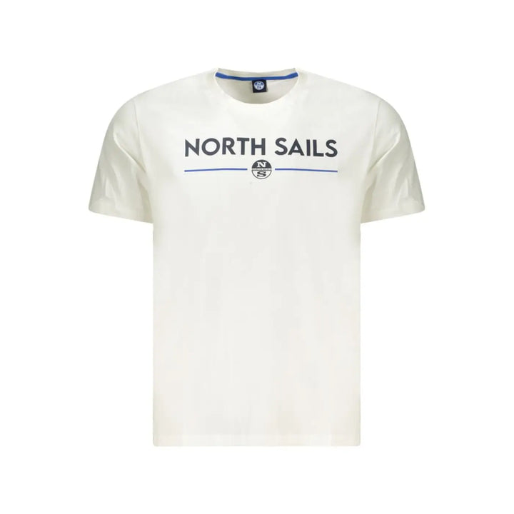 North Sails Bianco Cotton Men T-shirt