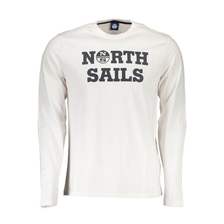 North Sails Bianco Cotton Men T-shirt