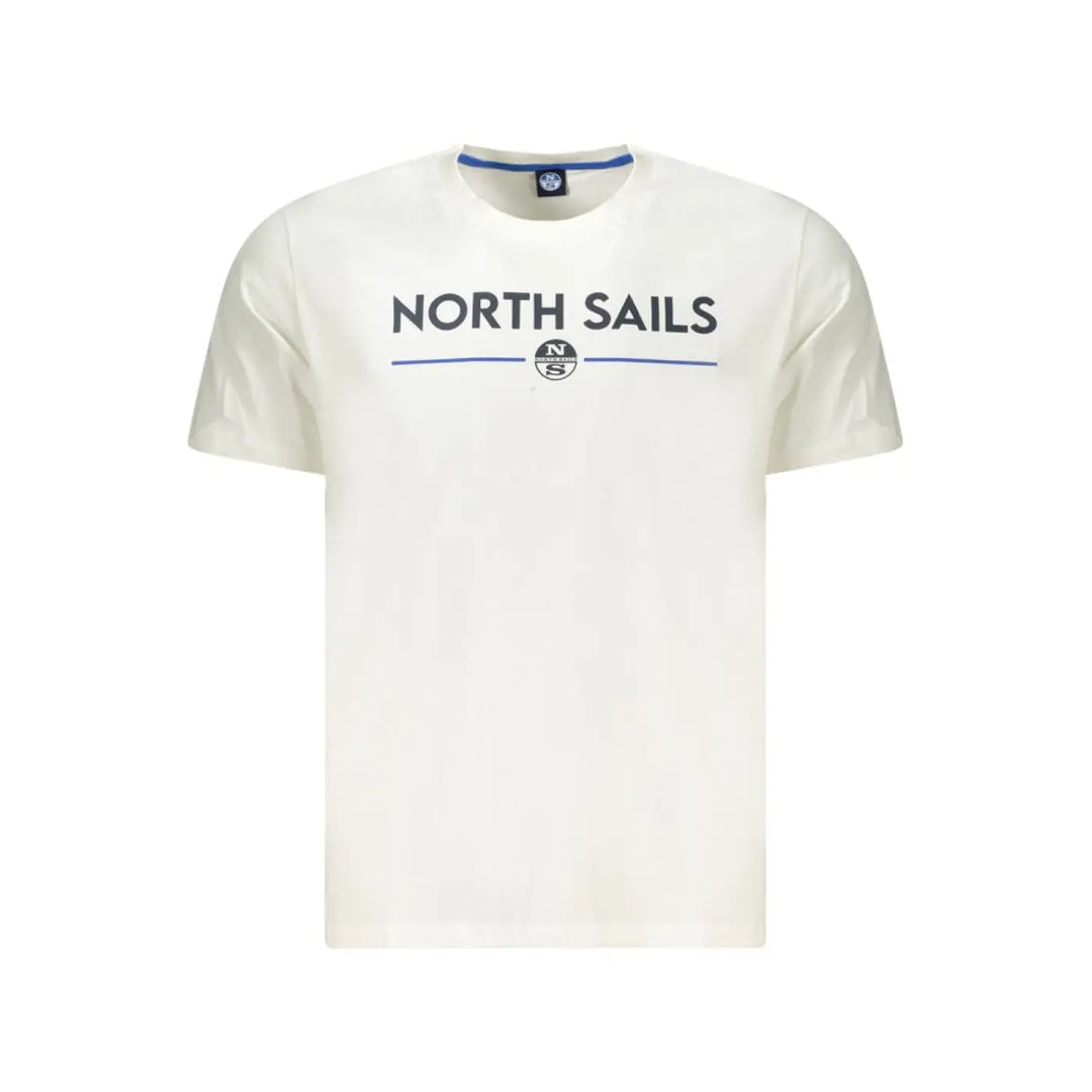 North Sails Bianco Cotton Men T-shirt