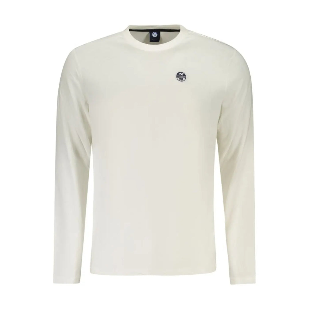 North Sails Bianco Cotton Men T-Shirt
