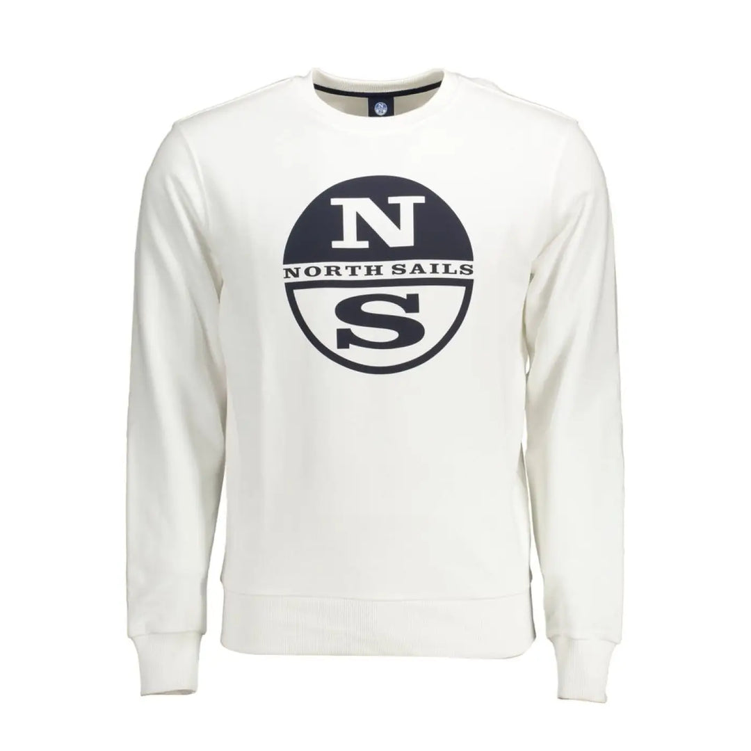 North Sails Bianco Cotton Men’s Sweatshirt