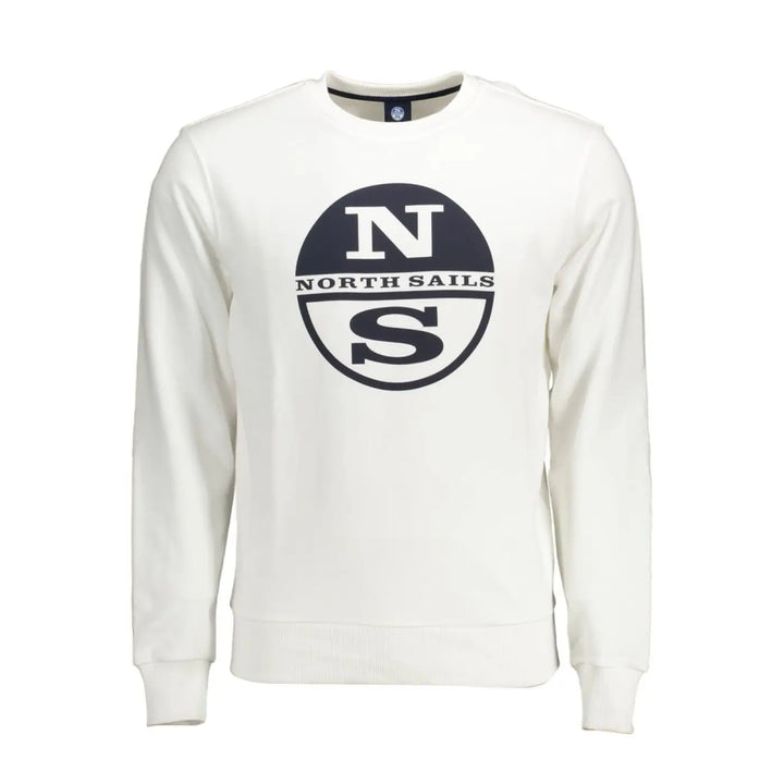 North Sails Bianco Cotton Men’s Sweatshirt