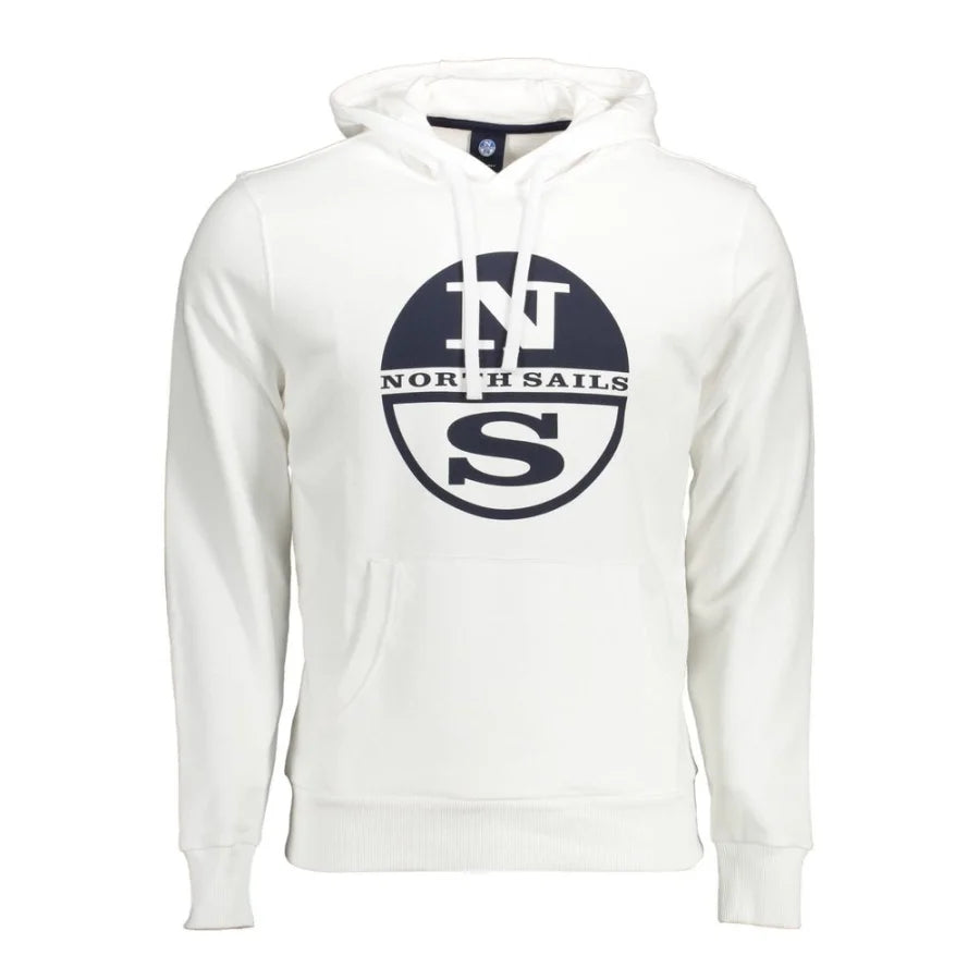 North Sails Bianco Cotton Men’s Sweatshirt