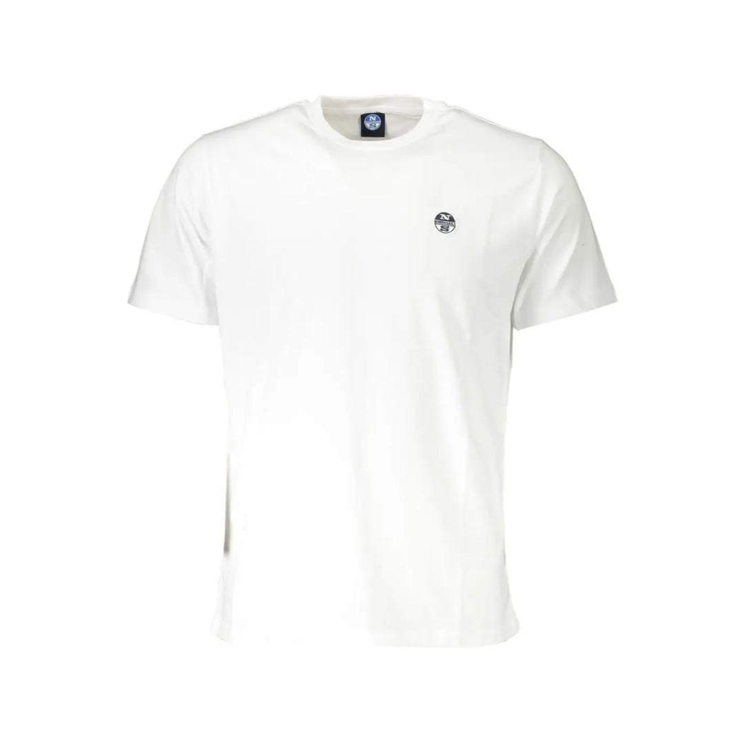North Sails Bianco Cotton Mens T-shirt