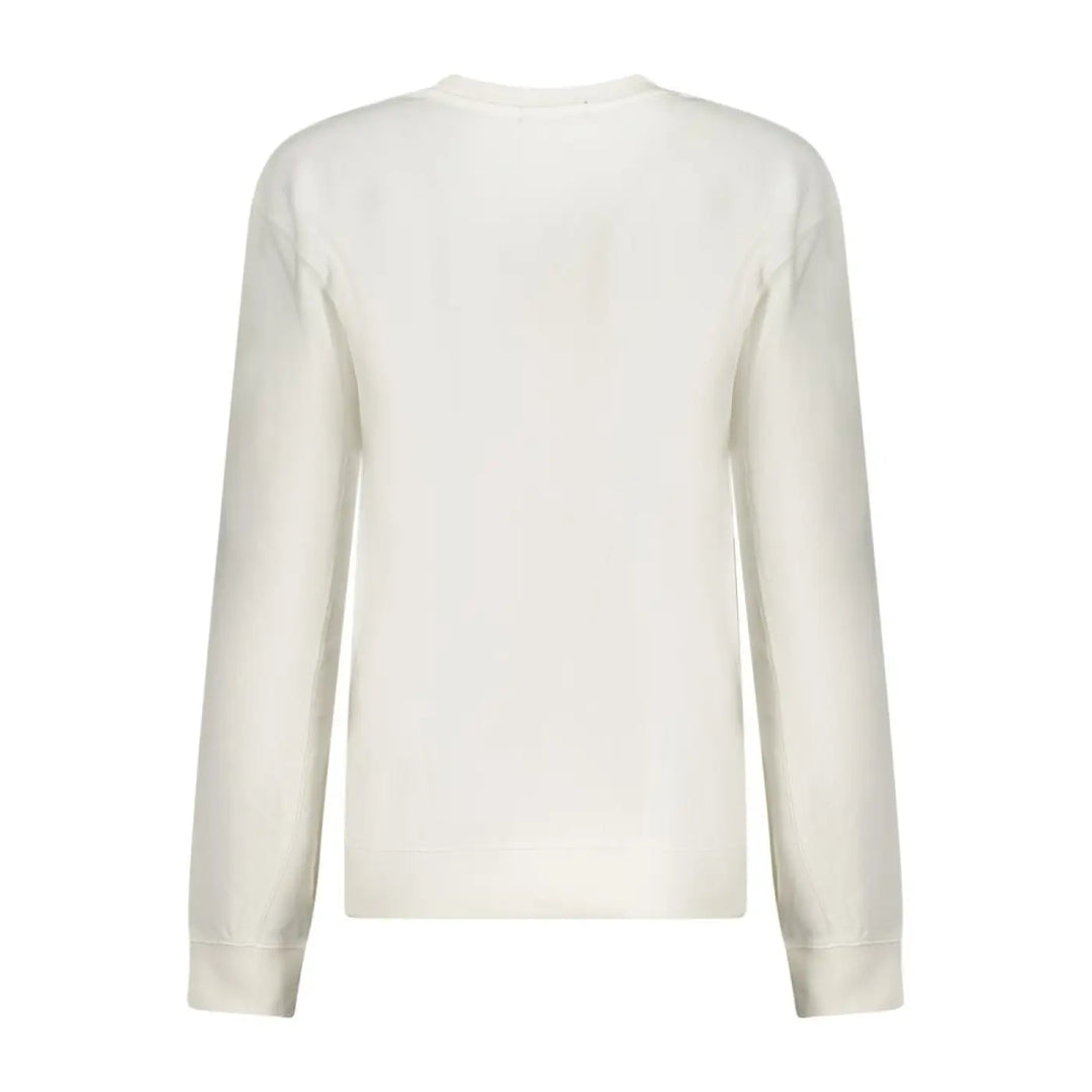 North Sails Bianco Cotton Women Sweatshirt