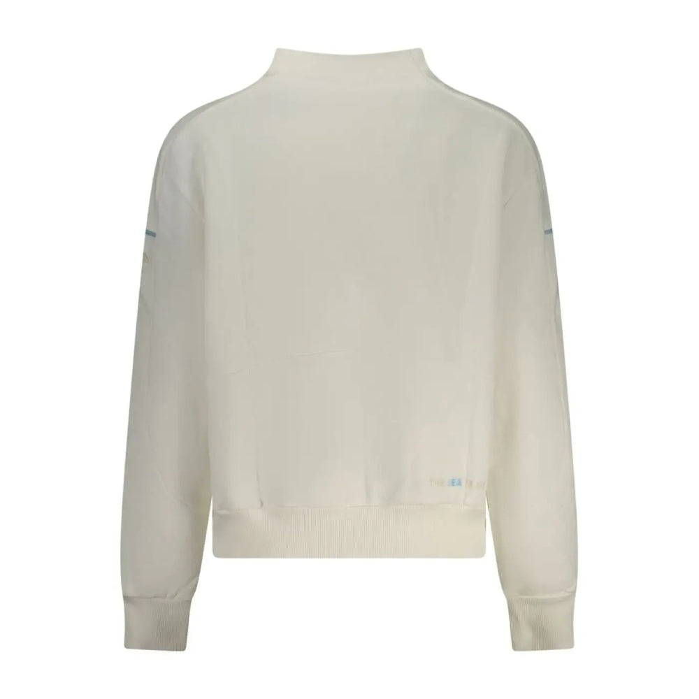 North Sails Bianco Cotton Women Sweatshirt