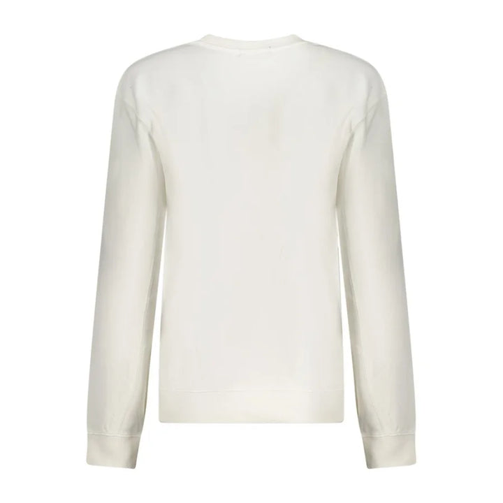 North Sails Bianco Cotton Women Sweatshirt
