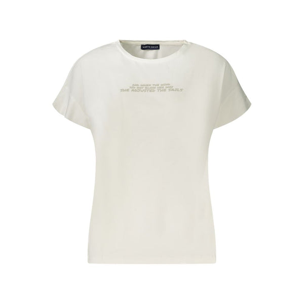 North Sails - Bianco Cotton Women T-Shirt