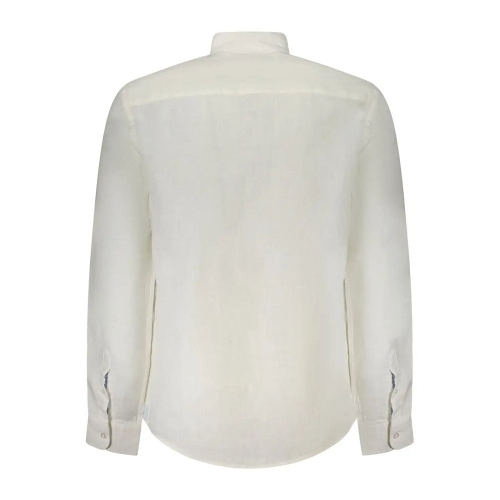 North Sails Bianco Linen Mens Shirt