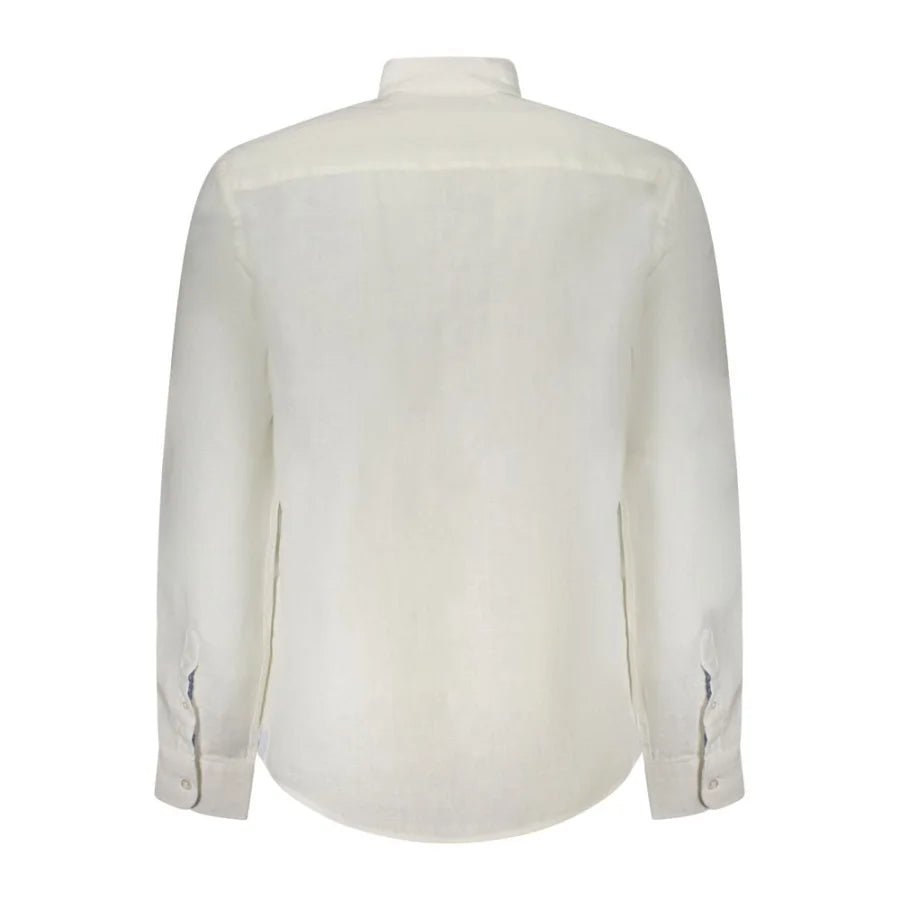 North Sails Bianco Linen Mens Shirt