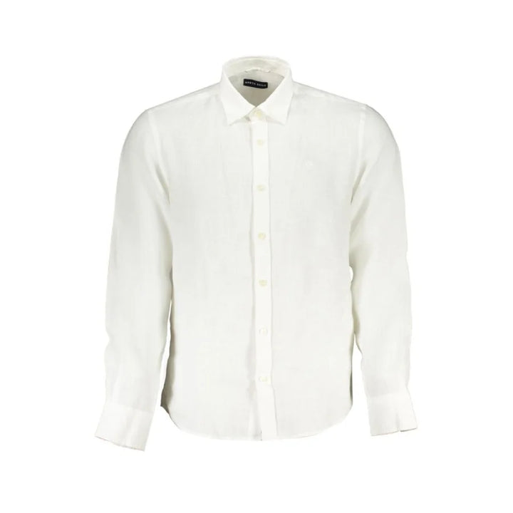 North Sails Bianco Lino Mens Shirt