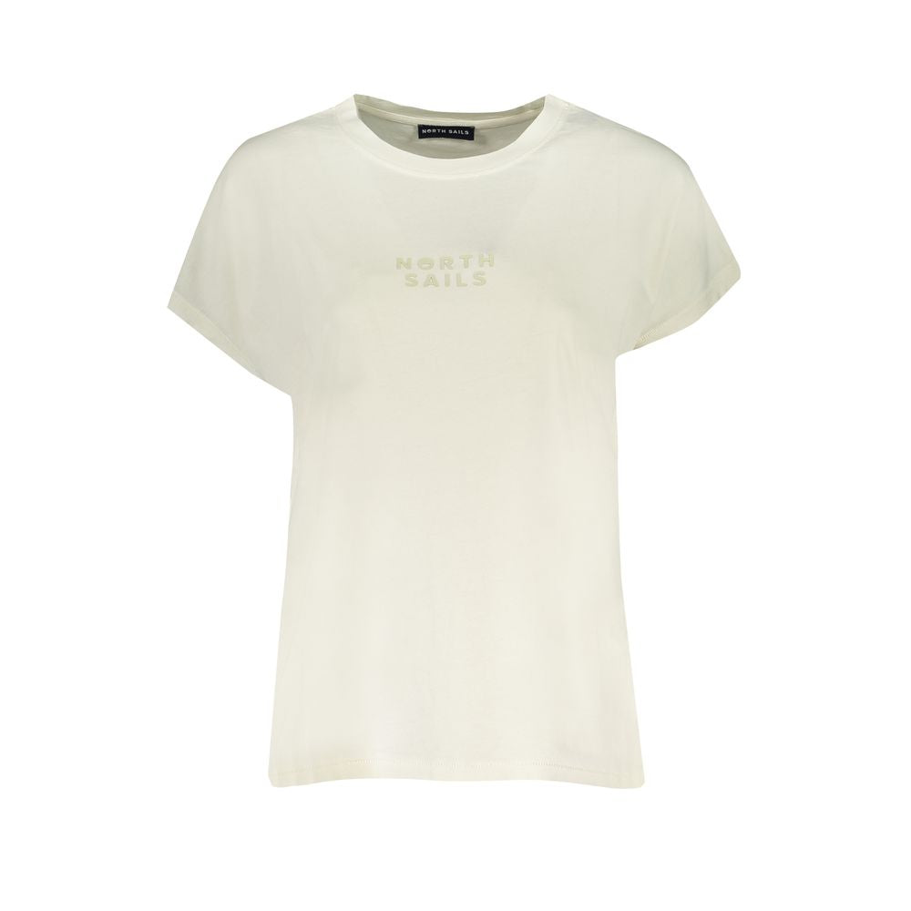 North Sails - Bianco Organic Cotton Women T-Shirt
