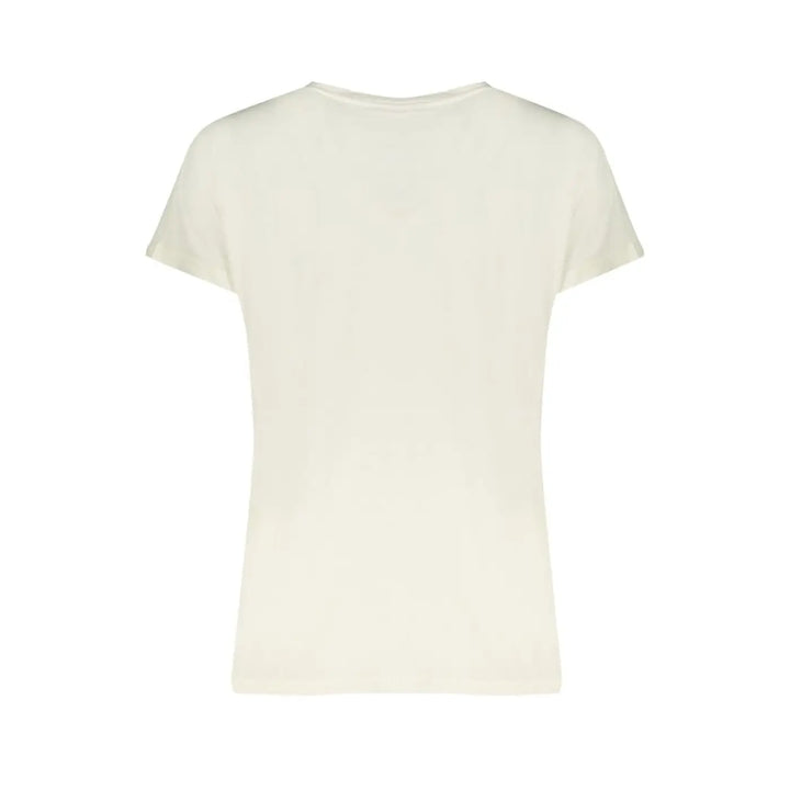North Sails Bianco Organic Cotton Women T-Shirt