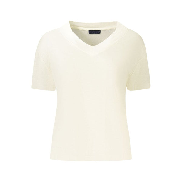 North Sails - Bianco Viscose Women’s T-Shirt