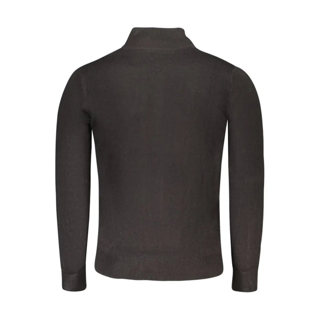 North Sails Black Acrylic Men Sweater