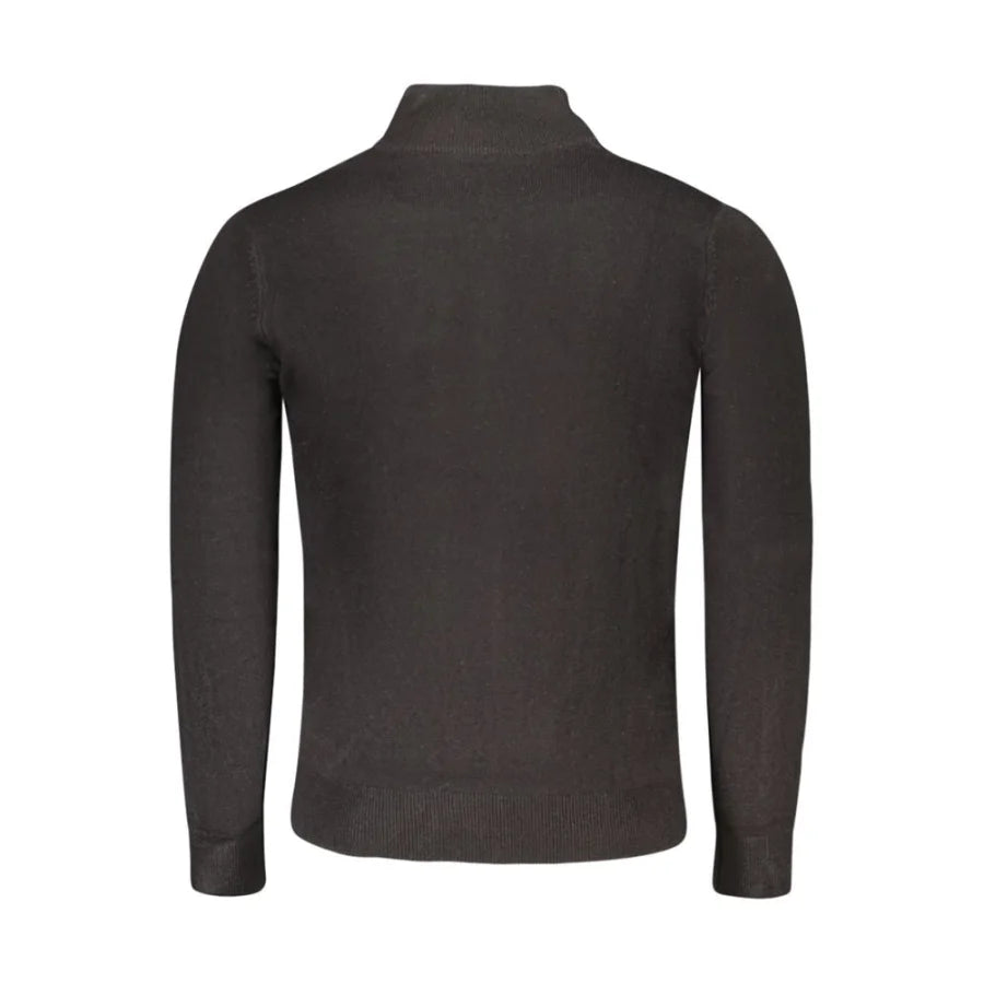 North Sails Black Acrylic Men Sweater