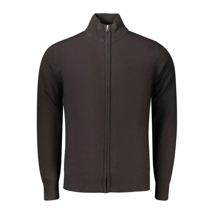 North Sails Black Acrylic Men’s Cardigan