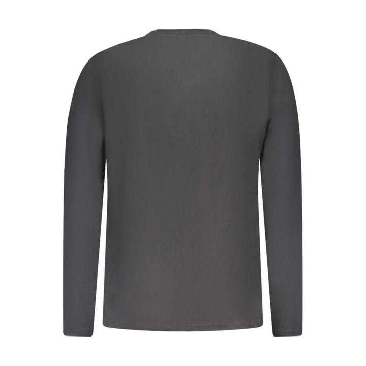 North Sails Black Cotton Men T-shirt