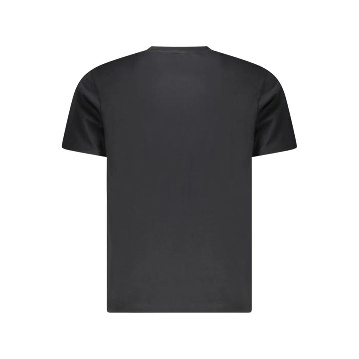 North Sails Black Cotton Men T-shirt