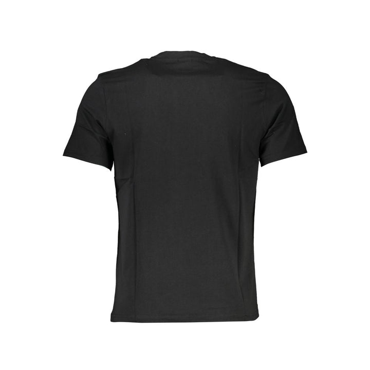 North Sails Black Cotton Men T-shirt
