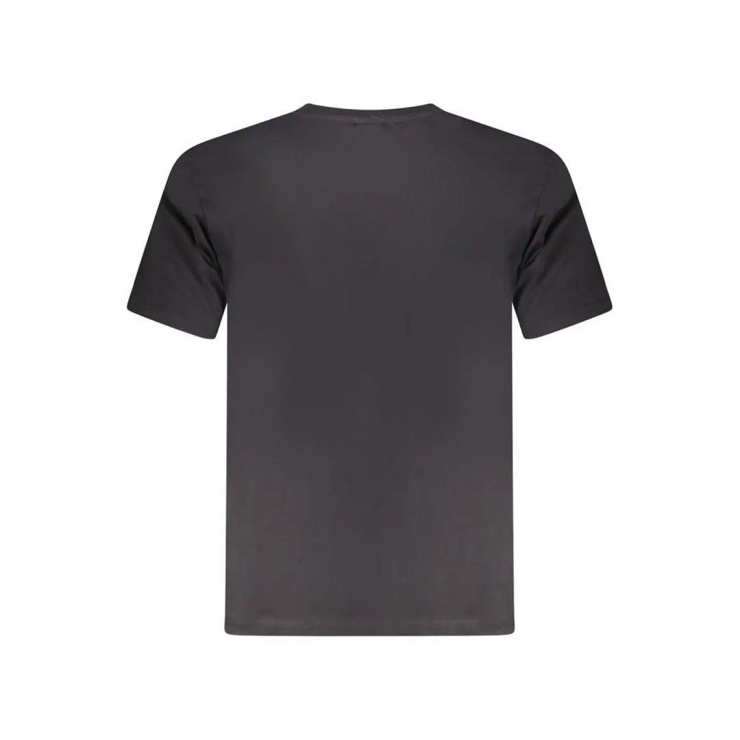 North Sails Black Cotton Men T-shirt