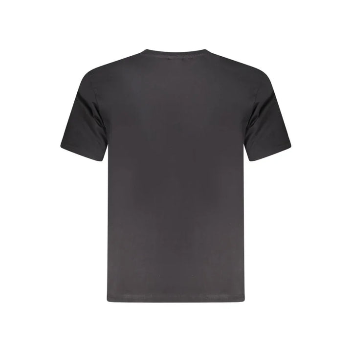 North Sails Black Cotton Men T-Shirt