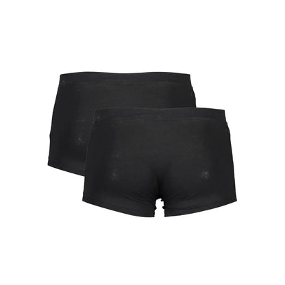 North Sails Black Cotton Men’s Boxer Briefs
