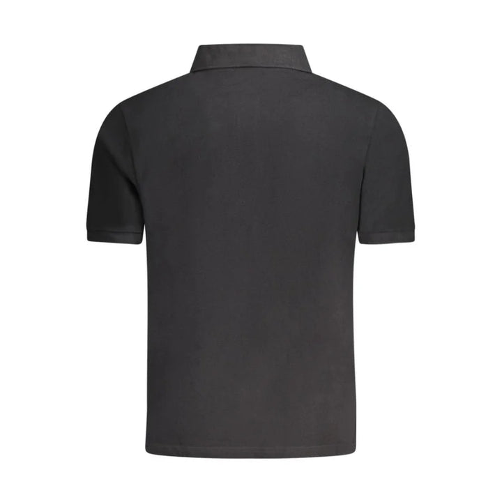 North Sails Black Cotton Men’s Polo Shirt