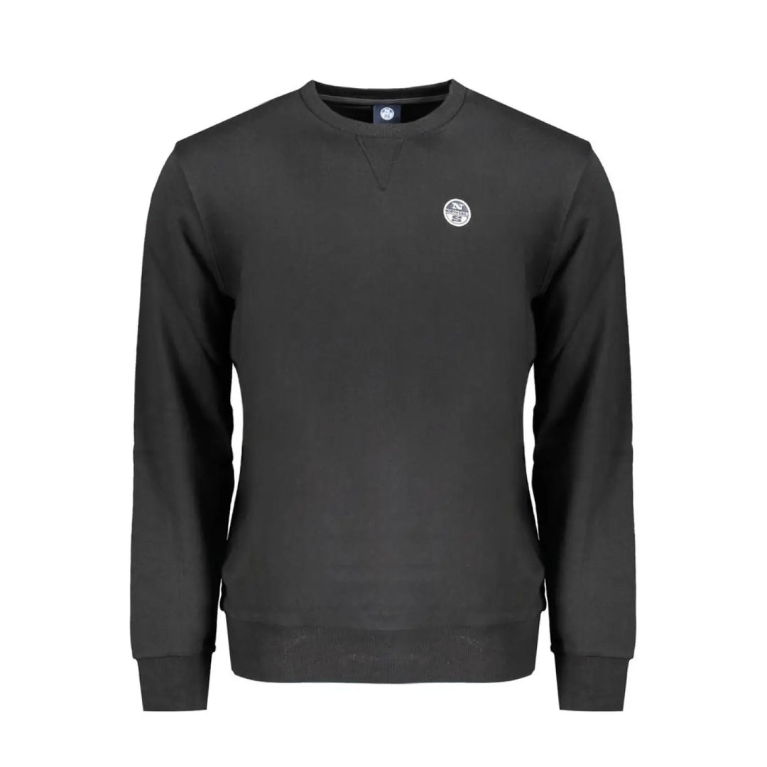 North Sails Black Cotton Men’s Sweatshirt