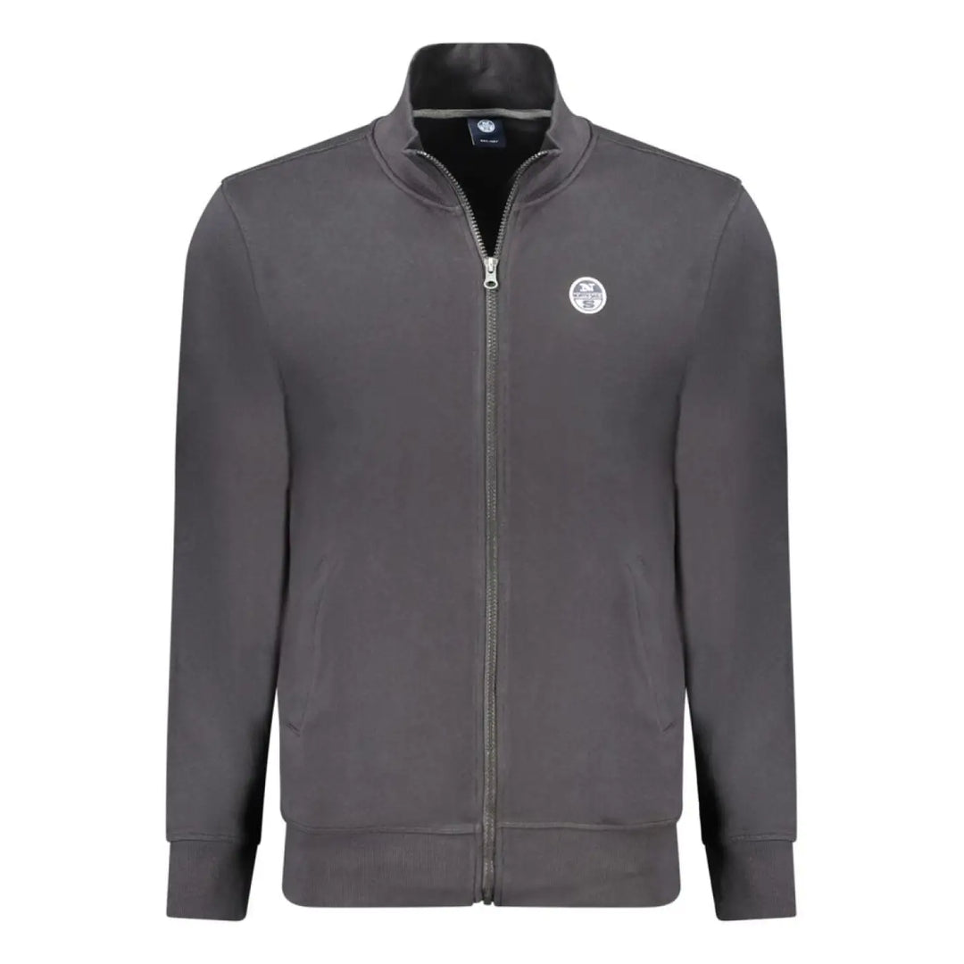 North Sails Black Cotton Men’s Sweatshirt