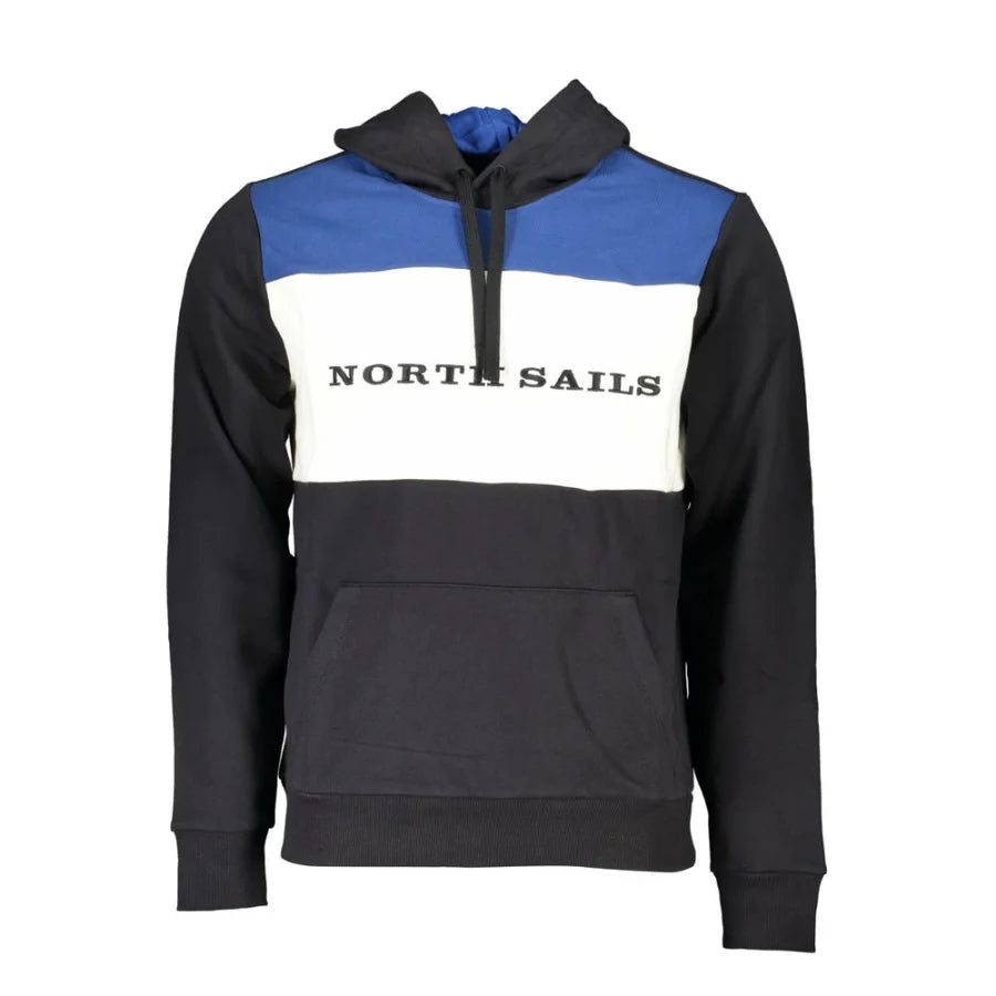 North Sails Black Cotton Men’s Sweatshirt
