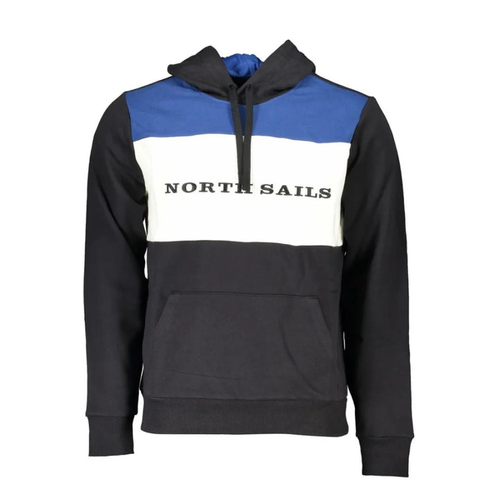 North Sails Black Cotton Men’s Sweatshirt