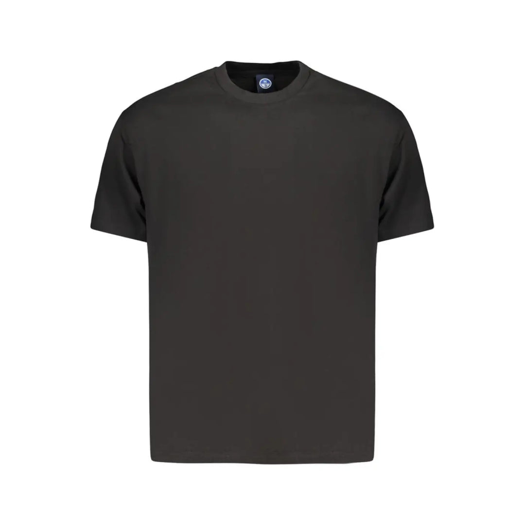 North Sails Black Cotton Men’s T-shirt