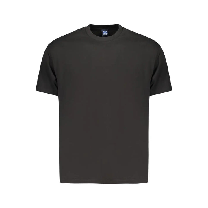 North Sails Black Cotton Men’s T-shirt