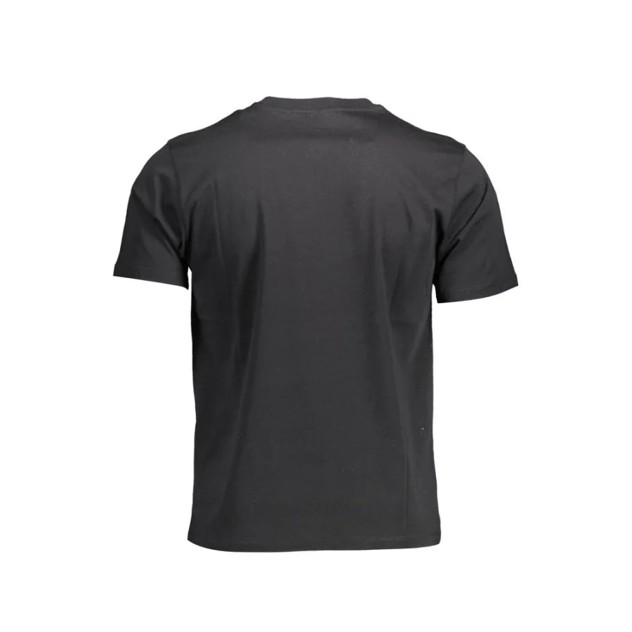 North Sails Black Cotton Men’s T-Shirt