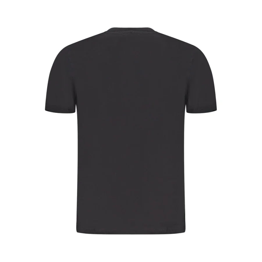 North Sails Black Cotton Men’s T-Shirt