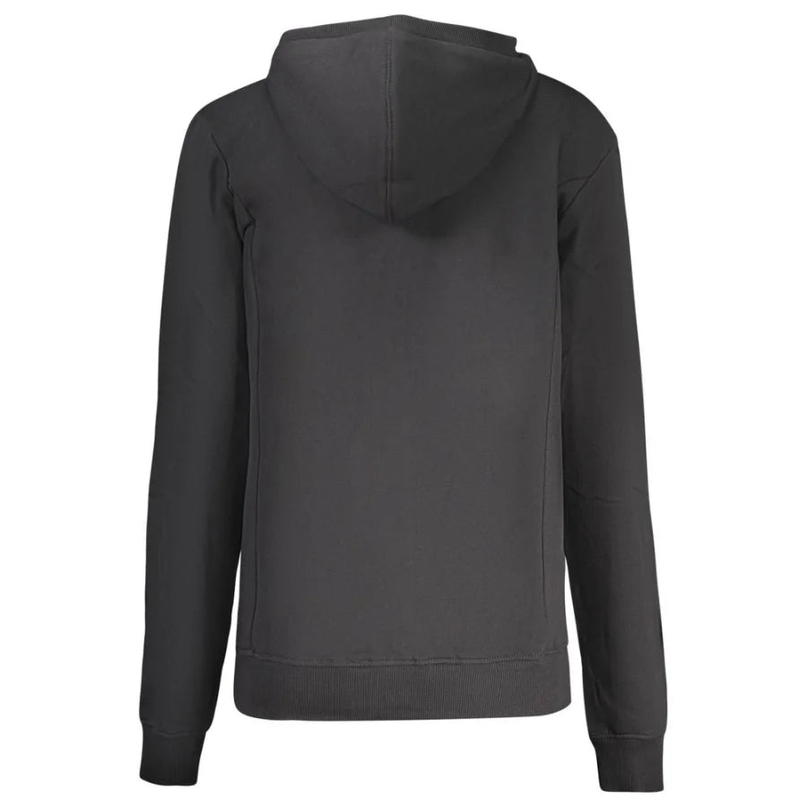 North Sails Black Cotton Women Hoodie