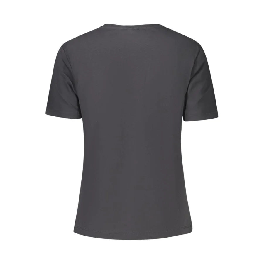 North Sails Black Cotton Women T-Shirt